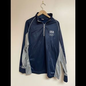 Team USA Olympic Zip Up Wind Jacket
